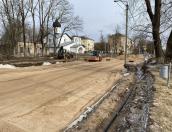 Устройство коммуникаций закончат на улице Леона Поземского в Пскове на этой неделе