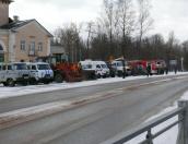 Ежегодный смотр спецтехники прошел в Порхове