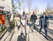 Фоторепортаж: Контрольный выезд депутата Псковской гордумы в округ № 15 в Пскове