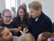 «Музыкальный трепет гордости» испытал Николай Басков в псковской музыкальной школе № 1