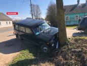 Женщину госпитализировали с травмами после ДТП в Новоржеве