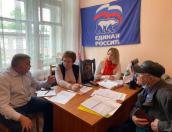 Елена Бибикова провела прием граждан в Пушкинских Горах