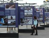 ФОТОРЕПОРТАЖ. Выставка «НАТО. Хроника жестокости» открылась в Пскове
