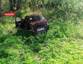 В Пустошкинском районе автомобиль слетел в кювет