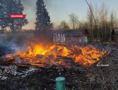 Житель Дедовичского района пострадал в результате пожара