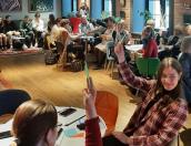 Студенты и преподаватели ПсковГУ приняли участие в подведении итогов проекта «Давайте возводить мосты между поколениями!»
