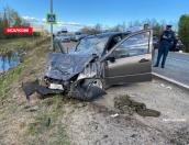 Пять человек пострадали в аварии с нетрезвыми водителями в Псковском районе