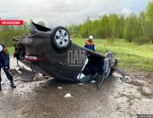 Публикуем видео с места аварии в Псковском районе