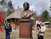 В Себежском районе открыли памятник герою-партизанке Марии Натунич