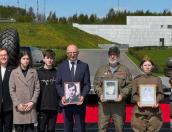 В Мытищах останки героя Великой Отечественной войны передали родственникам