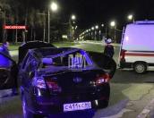 Автомобиль перевернулся на Великорецкой набережной в Пскове 