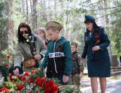 Митинг на братском захоронении советских воинов состоялся в Печорском районе
