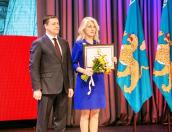 Директор великолукской школы награждена Почётной грамотой президента РФ