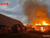 Хутор в Пыталовском районе сгорел ночью 