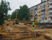 Движение по улице Яна Фабрициуса в Пскове откроют до конца года