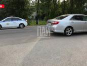 Пятилетний ребёнок на велосипеде врезался в автомобиль 