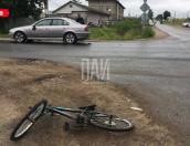 Водитель автомобиля сбил велосипедиста в Псковском районе 