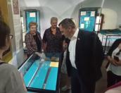 На белорусскую делегацию произвёл впечатление меч Довмонта