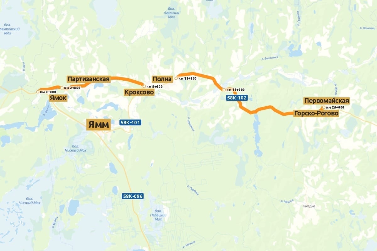 В Гдовском районе отремонтируют 22,5 км дороги Ямок - Кроксово - Первомайск