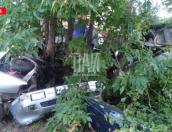 Водитель погиб в разорванном автомобиле 