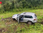 Водитель автомобиля вылетел в кювет в Псковском районе
