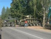 Демонтированный в Эстонии танк просят передать в Псков
