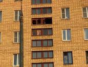 Возгорание лестничной клетки произошло в Пскове