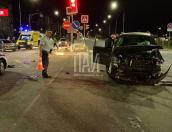 Публикуем видео с места ДТП на Рижском проспекте 