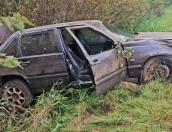 Водитель пострадал в результате съезда в кювет 