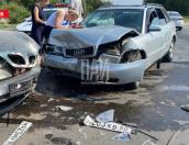 Водитель новичок учинила ДТП на Рижском проспекте