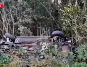 В Опочецком районе водитель вылетел в кювет