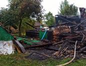 Тело мужчины обнаружено в сгоревшем доме в Палкино