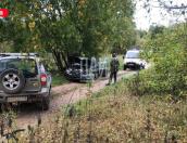 Водитель пострадал при лобовом столкновении на грунтовой дороге в Гдовском районе