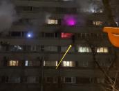 В центре Москвы загорелась гостиница «Москабельмед»