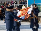 Борис Елкин поздравил псковских десантников с вручением боевого знамени