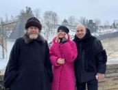 Валерия и Иосиф Пригожин встретились с митрополитом Тихоном