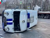 Стали известны подробности ДТП с участием автомобиля полиции