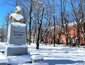 Пушкинский сквер благоустроят в Великих Луках до середины лета