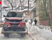 В Невеле неизвестные подожгли автомобиль Hyundai 