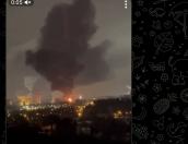 На Московском коксогазовом заводе произошёл масштабный пожар