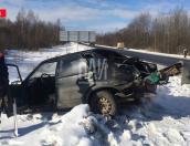 ДТП с участием микроавтобуса произошло в Псковском районе