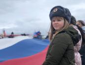 В Острове активисты встретили бойцов СВО