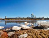 Количество подтопленных участков в Псковской области сократилось вдвое