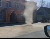 ВИДЕО Маленький смерч в Дедовичах