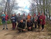 «Добрая традиция»: жители Псковской области присоединились к Всероссийскому субботнику
