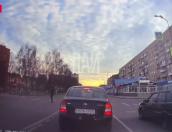 Видеорегистратор запечатлел наезд фуры на ребёнка в Пскове