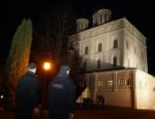 Псковские росгвардейцы принимают участие в обеспечении безопасности в пасхальную ночь