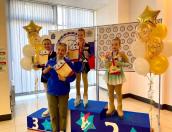 Великолукские фигуристы заняли призовые места на областных соревнованиях