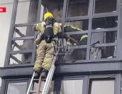 Пожарные ликвидировали возгорание жилого дома на улице Алёхина в Пскове