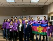 Церемония закрытия Всероссийской олимпиады школьников проходит в Пскове